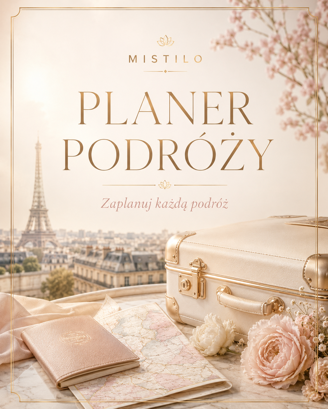 Planer podróży Excel + Google Sheets