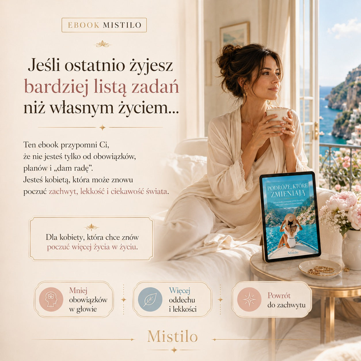 Nie musisz od razu mieć biletu. Wystarczy pierwszy konkretny ruch.