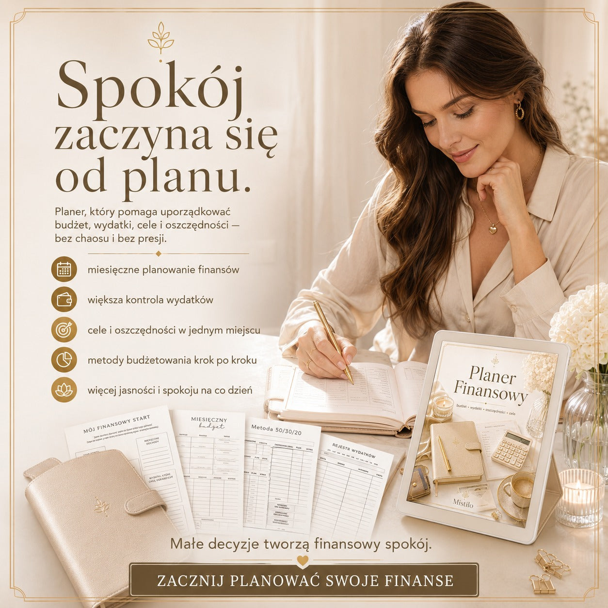 Spokój zaczyna się od planu.