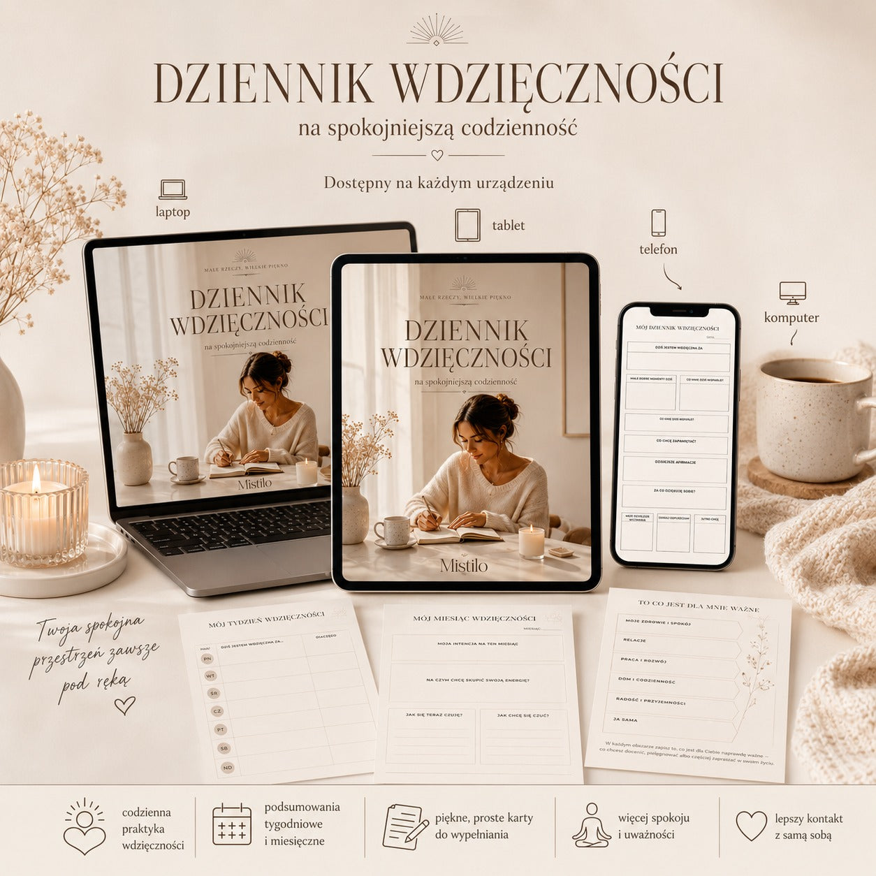 Twój spokojny rytuał zawsze pod ręką