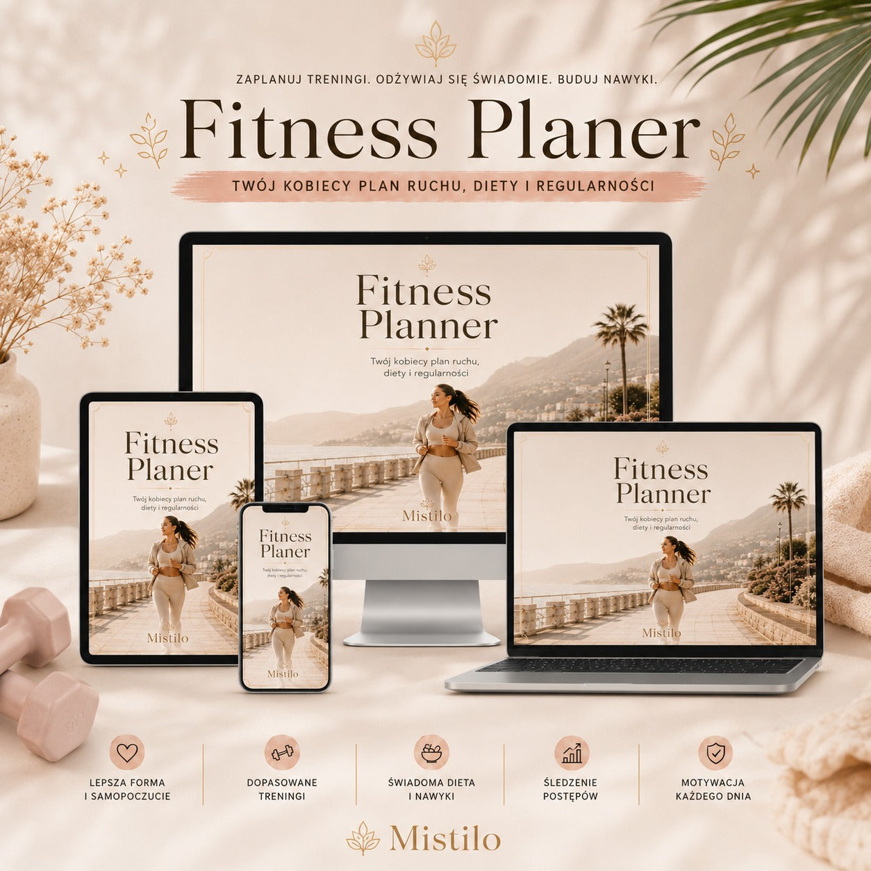 Twój Fitness Planner zawsze pod ręką